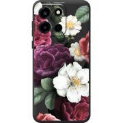 Прозорий чохол BoxFace OnePlus Turbo 6 Floral Dark Dreams