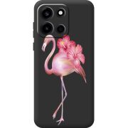 Прозорий чохол BoxFace OnePlus Turbo 6 Floral Flamingo