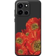 Прозорий чохол BoxFace OnePlus Turbo 6 Red Poppies