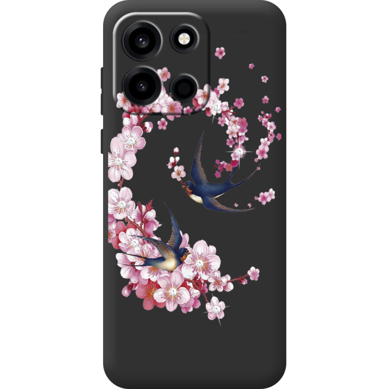 Чохол зі стразами OnePlus Turbo 6 Swallows and Bloom