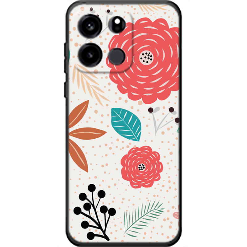 Чохол BoxFace OnePlus Turbo 6V Line Flowers