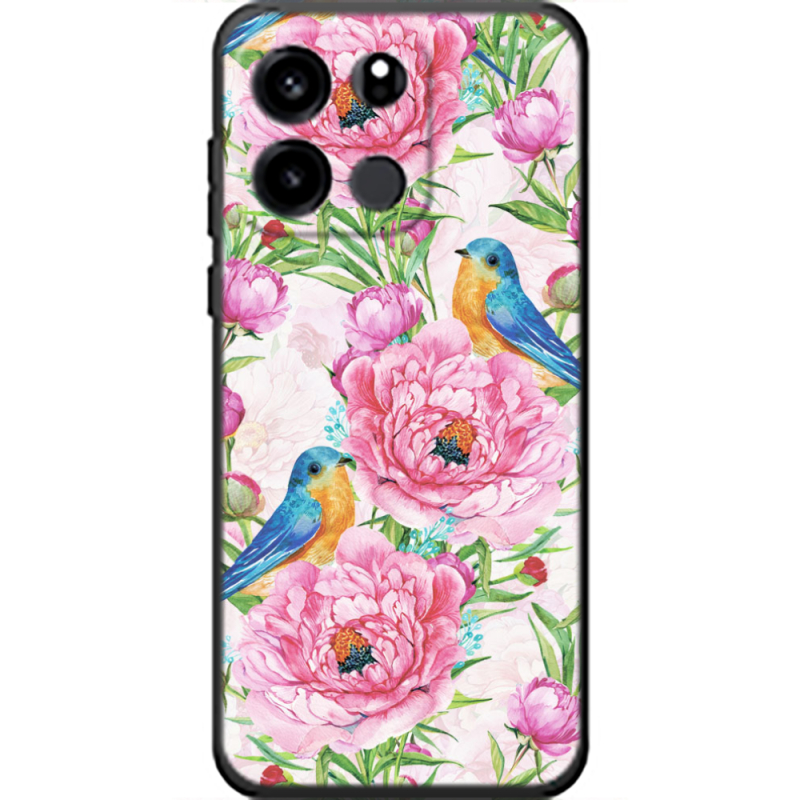 Чохол BoxFace OnePlus Turbo 6V Birds and Flowers