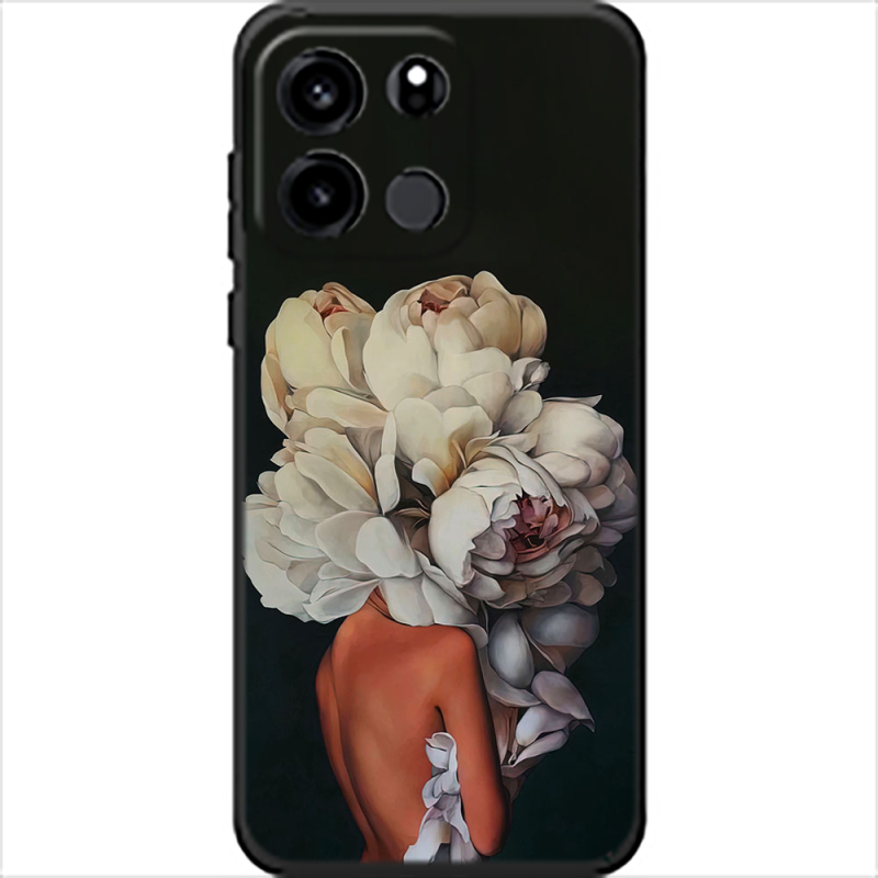 Чохол BoxFace OnePlus Turbo 6V Exquisite White Flowers