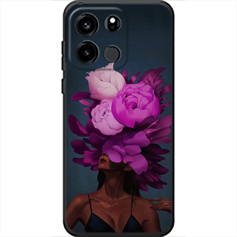Чохол BoxFace OnePlus Turbo 6V Exquisite Purple Flowers
