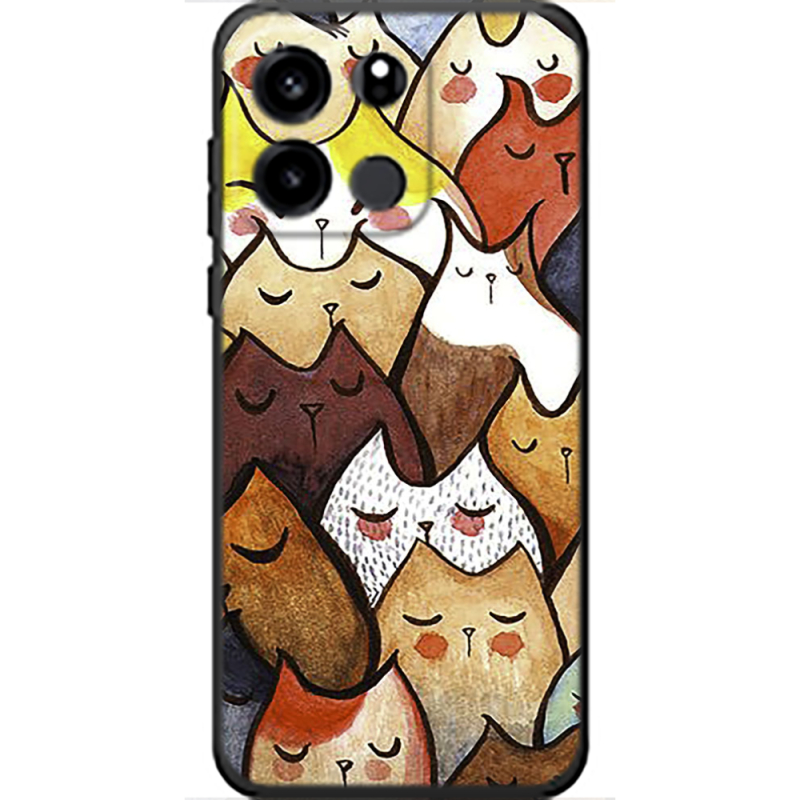 Чохол BoxFace OnePlus Turbo 6V Sleepy Cats