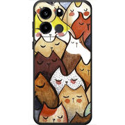 Чохол BoxFace OnePlus Turbo 6V Sleepy Cats