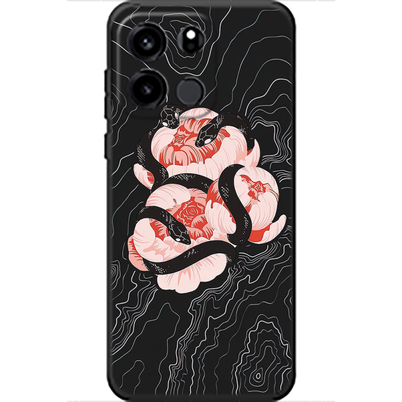 Чохол BoxFace OnePlus Turbo 6V Snake Rose