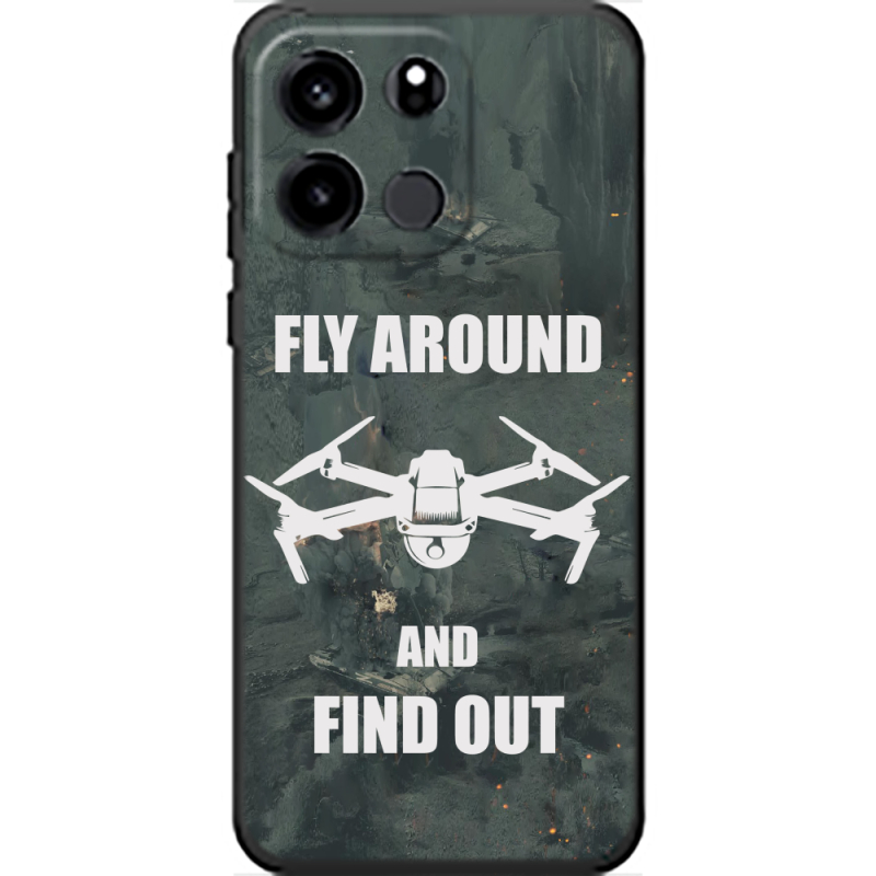 Чохол BoxFace OnePlus Turbo 6V Дрон Fly Around
