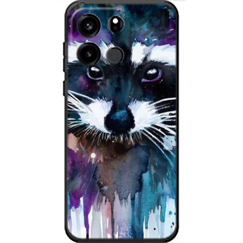 Чохол BoxFace OnePlus Turbo 6V Акварельный енот