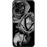 Чохол BoxFace OnePlus Turbo 6V Black and White Roses