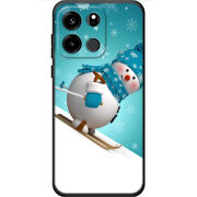 Чохол BoxFace OnePlus Turbo 6V Skier Snowman