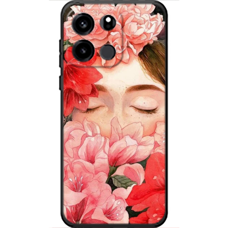 Чохол BoxFace OnePlus Turbo 6V Girl in Flowers