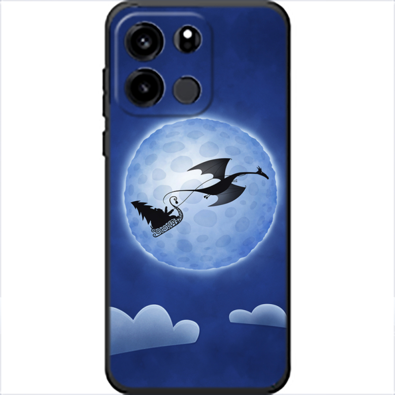 Чохол BoxFace OnePlus Turbo 6V Christmas Dragon