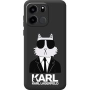 Чорний чохол BoxFace OnePlus Turbo 6V Cat in Black