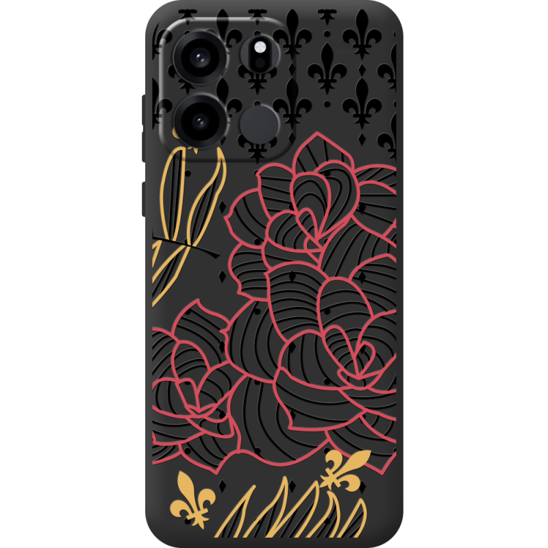 Чорний чохол BoxFace OnePlus Turbo 6V FranceFlowers