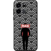 Чорний чохол BoxFace OnePlus Turbo 6V Man Pattern