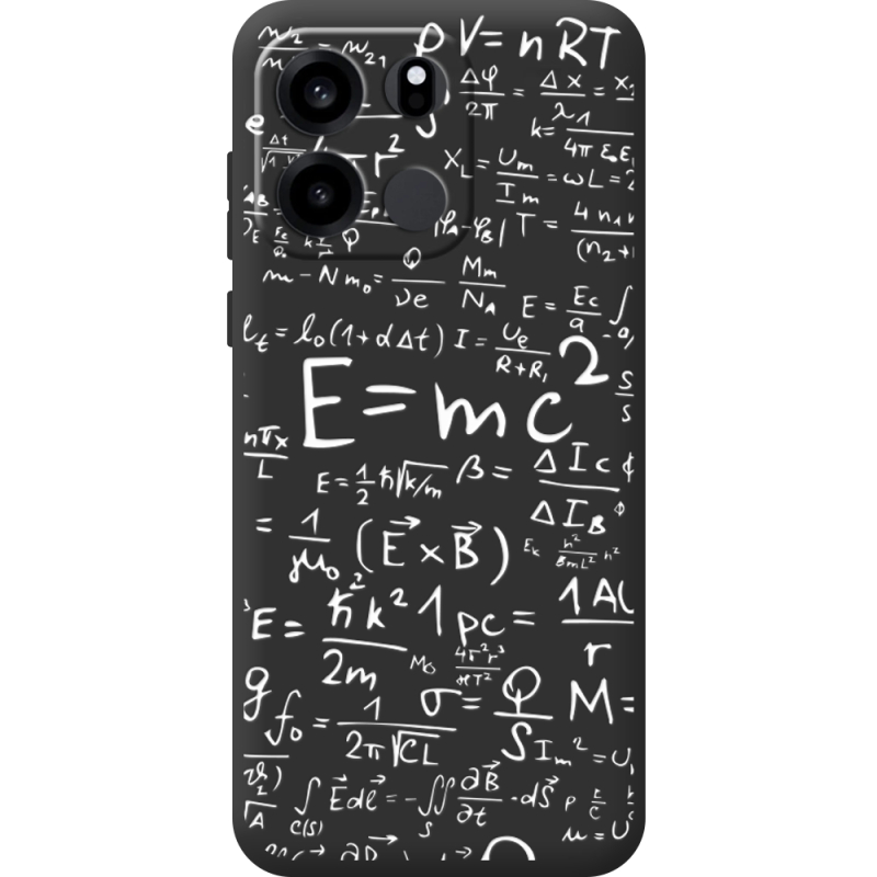 Чорний чохол BoxFace OnePlus Turbo 6V E=mc2
