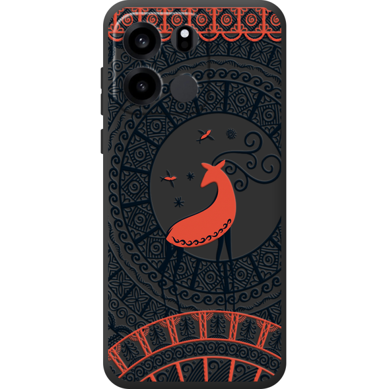 Чорний чохол BoxFace OnePlus Turbo 6V Ornament