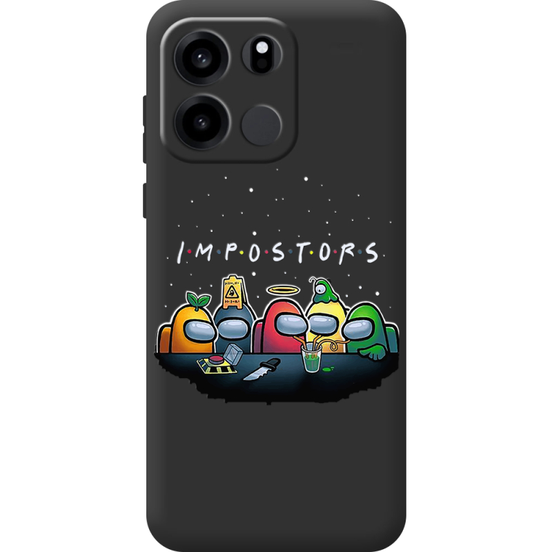Чорний чохол BoxFace OnePlus Turbo 6V Among Us Impostors