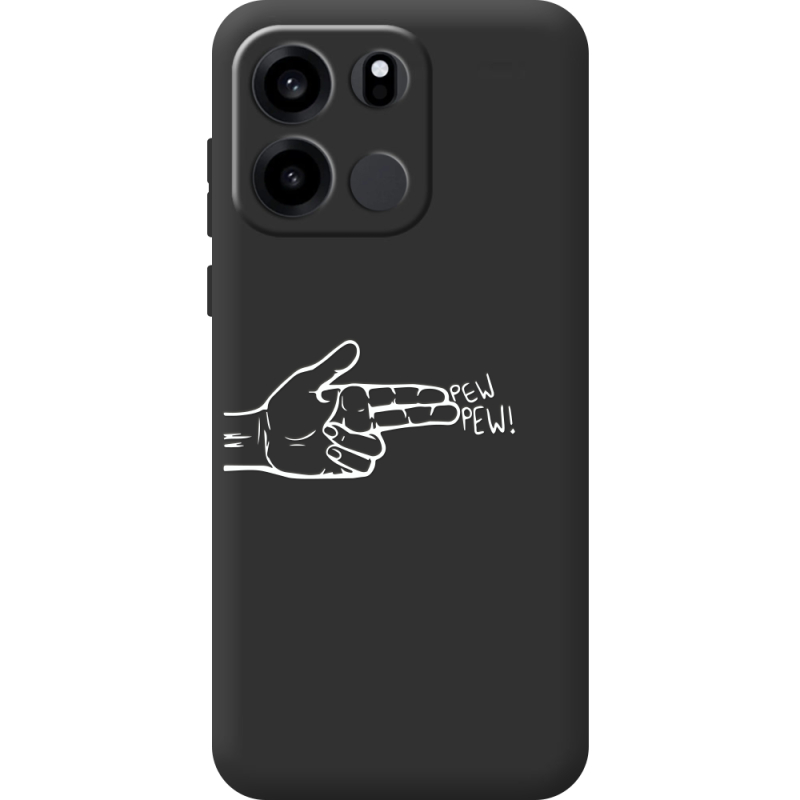 Чорний чохол BoxFace OnePlus Turbo 6V Pew Pew