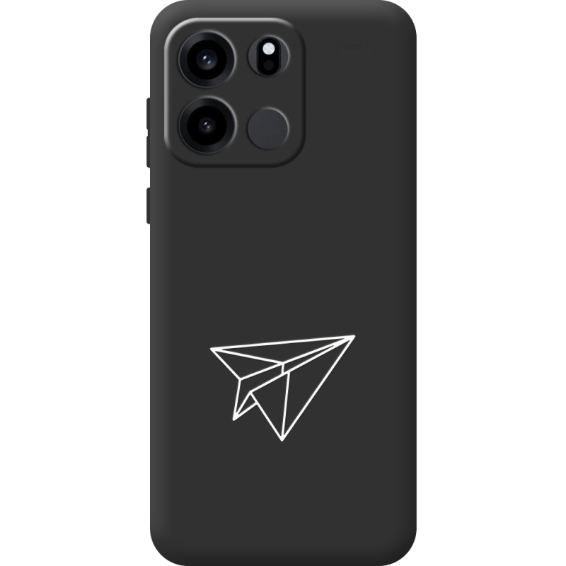 Чорний чохол BoxFace OnePlus Turbo 6V Paper Plane