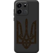 Чорний чохол BoxFace OnePlus Turbo 6V Ukrainian Trident