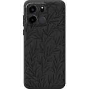 Чорний чохол BoxFace OnePlus Turbo 6V Leaves