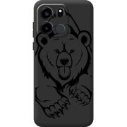 Чорний чохол BoxFace OnePlus Turbo 6V Grizzly Bear