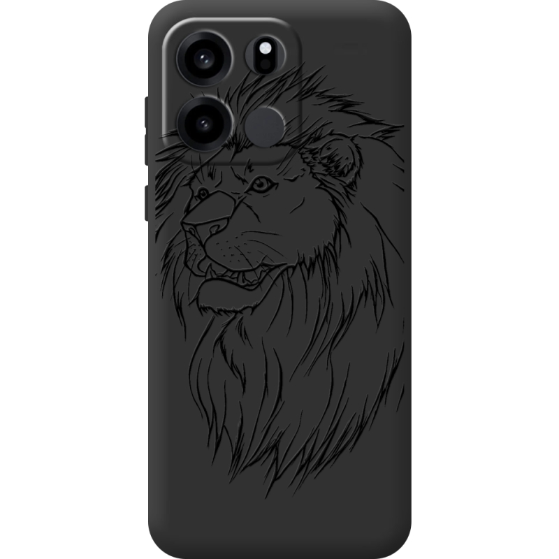 Чорний чохол BoxFace OnePlus Turbo 6V Lion