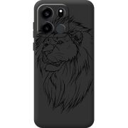 Чорний чохол BoxFace OnePlus Turbo 6V Lion