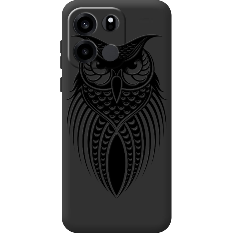 Чорний чохол BoxFace OnePlus Turbo 6V Owl