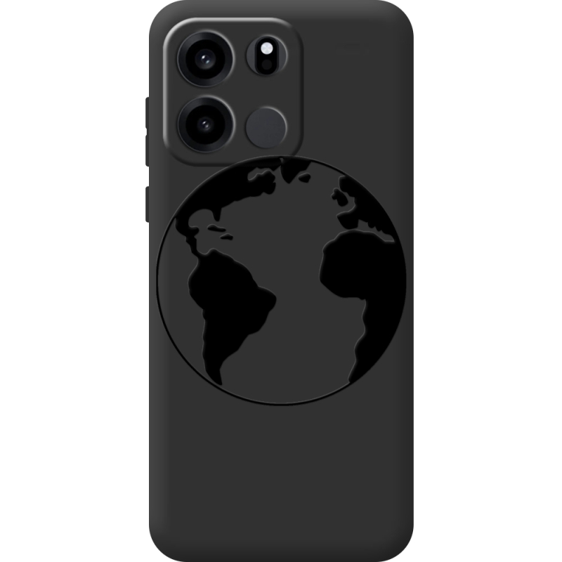 Чорний чохол BoxFace OnePlus Turbo 6V Earth