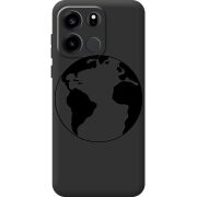 Чорний чохол BoxFace OnePlus Turbo 6V Earth