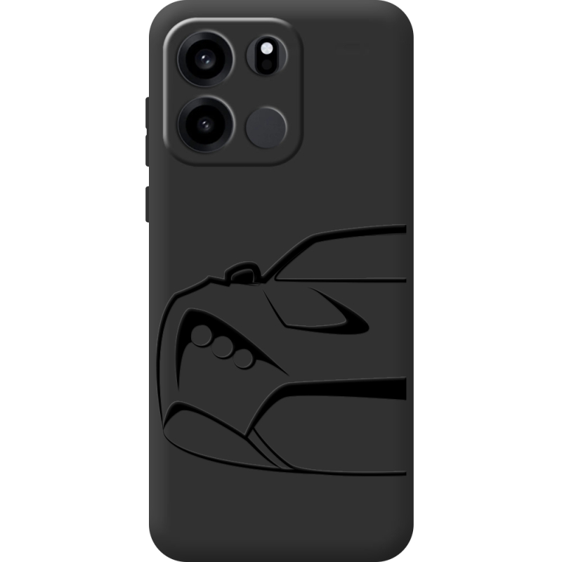 Чорний чохол BoxFace OnePlus Turbo 6V Sportcar