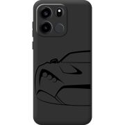 Чорний чохол BoxFace OnePlus Turbo 6V Sportcar