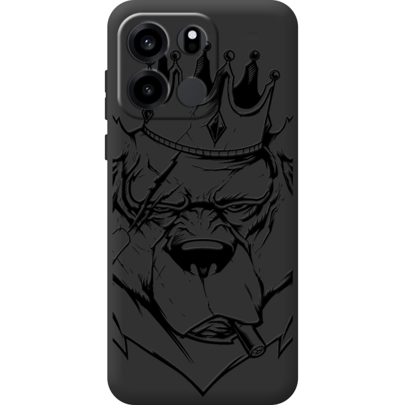 Чорний чохол BoxFace OnePlus Turbo 6V Bear King