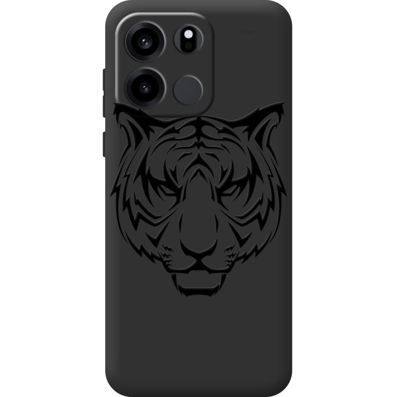 Чорний чохол BoxFace OnePlus Turbo 6V Tiger