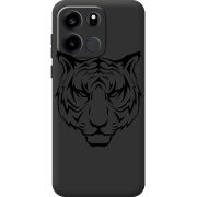 Чорний чохол BoxFace OnePlus Turbo 6V Tiger