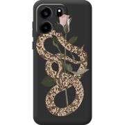 Прозорий чохол BoxFace OnePlus Turbo 6V Glamor Snake