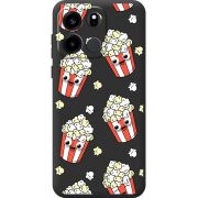 Прозорий чохол BoxFace OnePlus Turbo 6V с 3D-глазками Popcorn