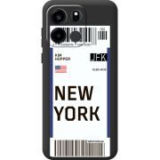 Прозорий чохол BoxFace OnePlus Turbo 6V Ticket New York