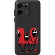 Прозорий чохол BoxFace OnePlus Turbo 6V siquid game люди в красном