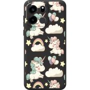 Прозорий чохол BoxFace OnePlus Turbo 6V Unicorns
