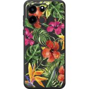Прозорий чохол BoxFace OnePlus Turbo 6V Tropical Flowers