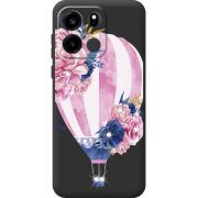 Чохол зі стразами OnePlus Turbo 6V Pink Air Baloon