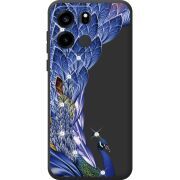 Чохол зі стразами OnePlus Turbo 6V Peafowl