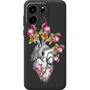 Чохол зі стразами OnePlus Turbo 6V Heart
