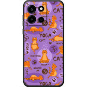 Чохол BoxFace OnePlus Nord 6 Yoga Cat