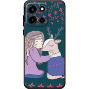 Чохол BoxFace OnePlus Nord 6 Girl and deer