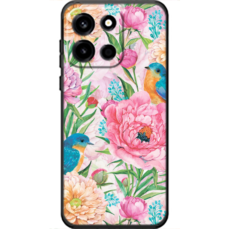 Чохол BoxFace OnePlus Nord 6 Birds in Flowers